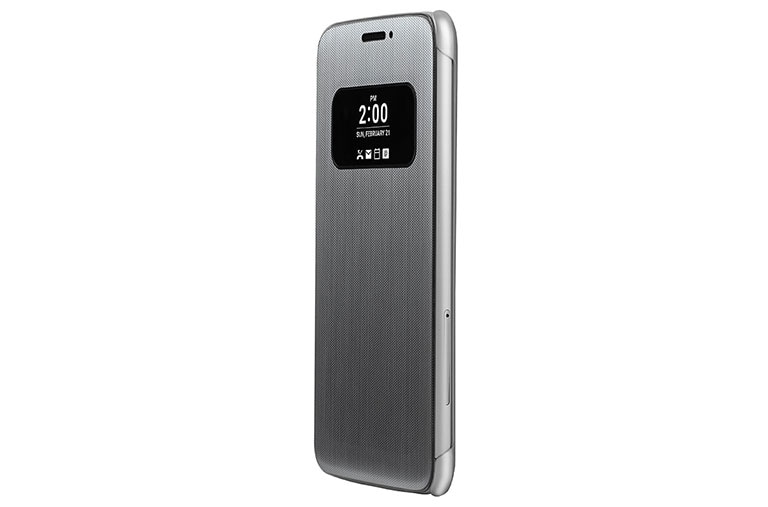 LG Funda G5 Quick Cover - Plata, CFV-160, thumbnail 3