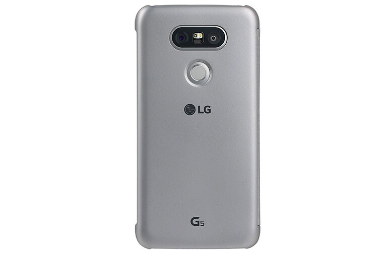 LG Funda G5 Quick Cover - Plata, CFV-160, thumbnail 4