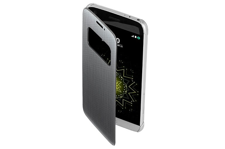 LG Funda G5 Quick Cover - Plata, CFV-160, thumbnail 7