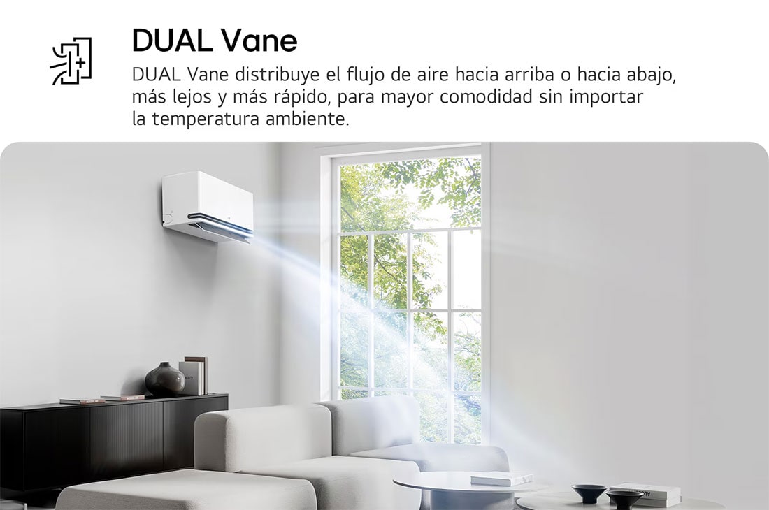 LG Aire Acondicionado DUAL Inverter AI Air Frío/Calor 4200W │ ThinQ™, Life-style2-view, S3-W120A1DA, thumbnail 4