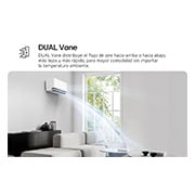 LG Aire Acondicionado DUAL Inverter AI Air Frío/Calor 4200W │ ThinQ™, Life-style2-view, S3-W120A1DA, thumbnail 4
