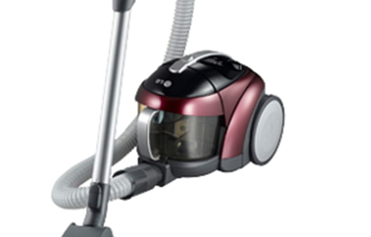 LG Aspiradora Cyclone Elíptico, Sin bolsa, Sistema SANI PUNCH, 2000 W, V-C3020NHTY, thumbnail 3