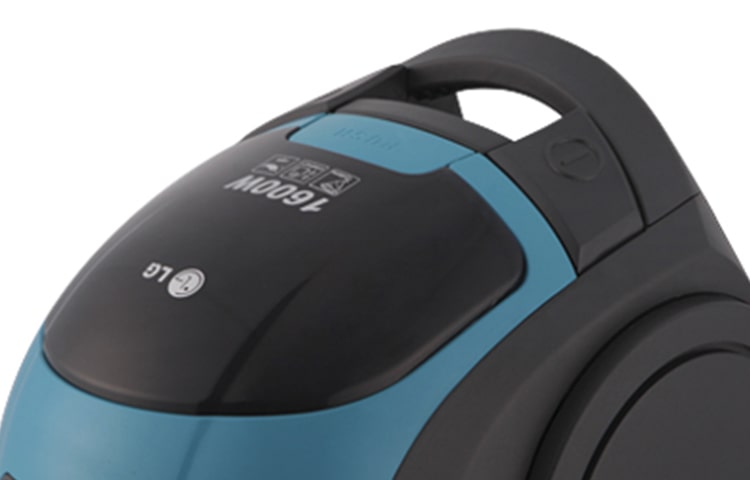LG 1600W de potencia, capacidad de polvo 0,8 l, Tubo telescópico, Sistema Cyclone elíptico, sin bolsa., VC1016NST, thumbnail 4