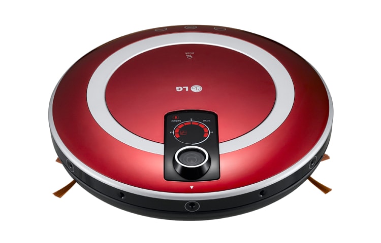 LG 75 minutos de autonomía, limpieza programada, control remoto, programa inteligente, alerta de voz, VR5902LVM