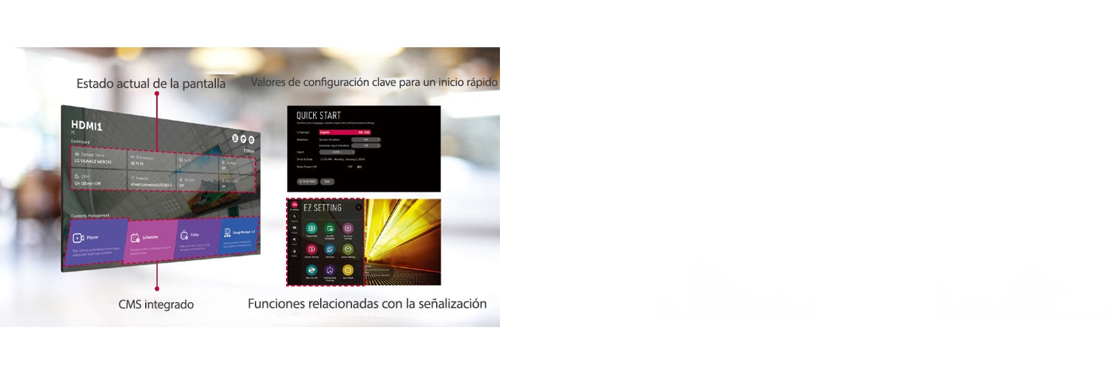 Se pueden desarrollar varias tareas en simultáneo con la GUI intuitiva.