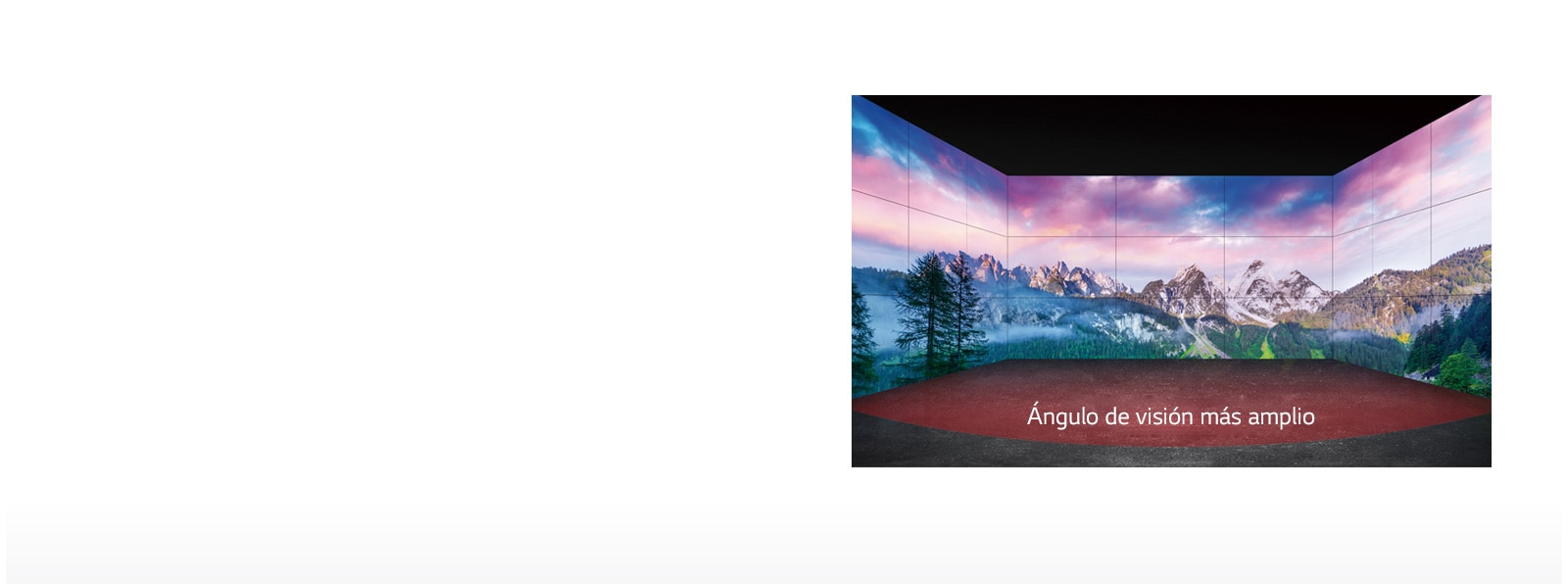 Ángulo de visión más amplio1
