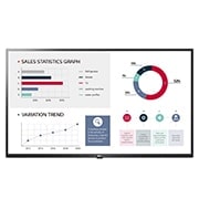 LG Series UL3G, widok z przodu z ekranem wewnętrznym, 50UL3G-B, thumbnail 1