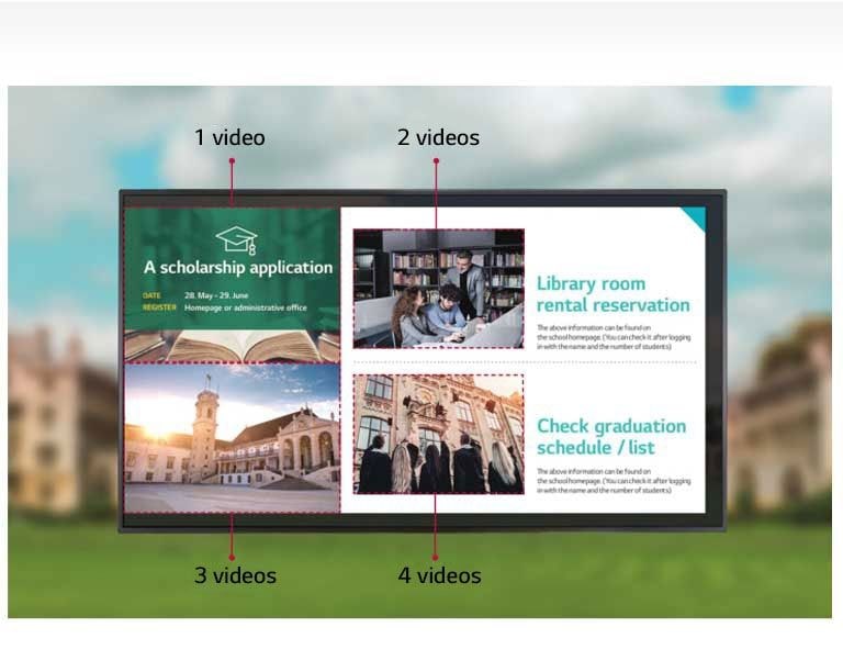 Etiquetas de video múltiples