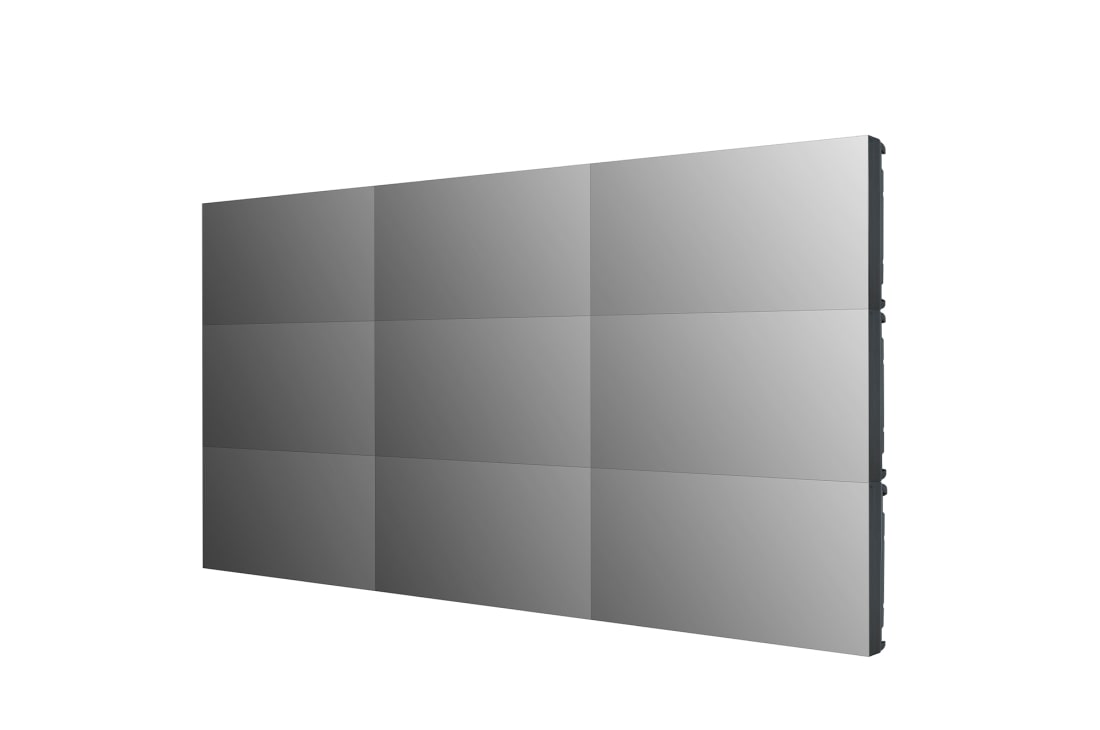 LG Video Wall de 55'' 700 nits FHD con 0,44mm de bisel uniforme, -Vista lateral de 45 grados, conjunto 3×3 (compuesto), 55VSH7J-H, thumbnail 11