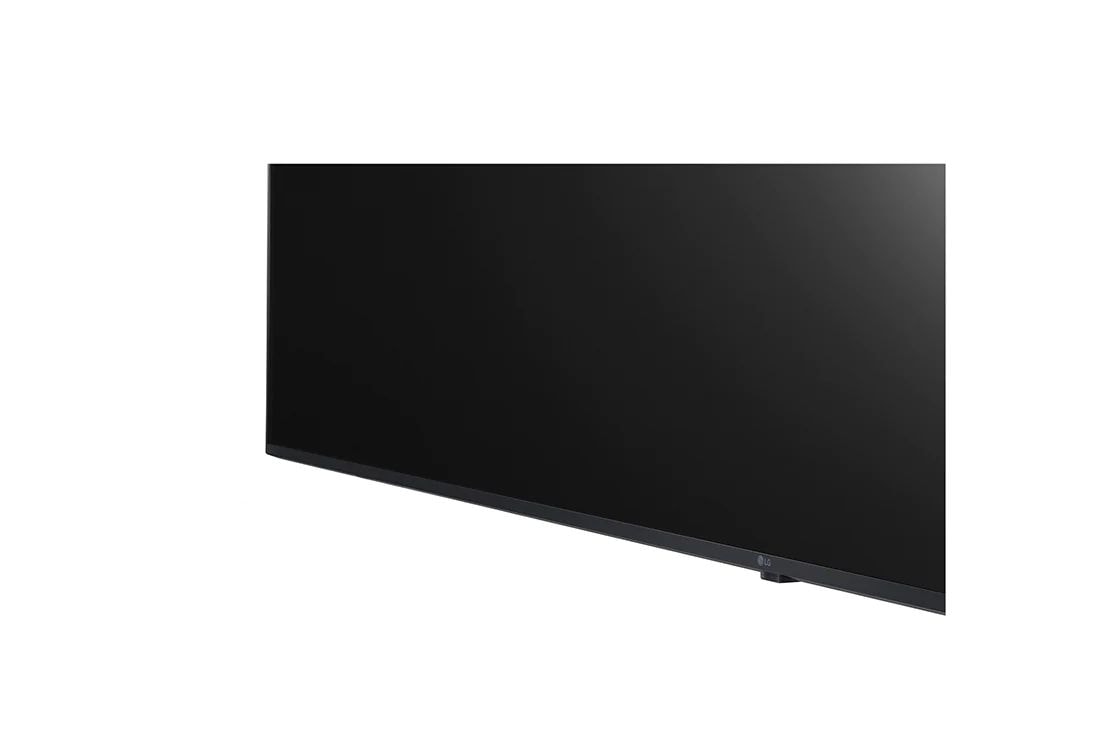 LG UHD Signage webOS, Close-up image of bottom left corner, 75UL3J-B, thumbnail 9