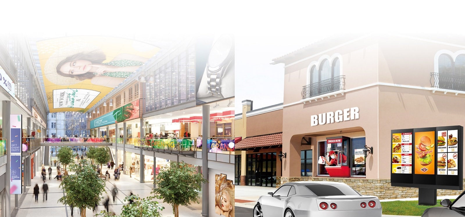 Venta minorista y QSR<br><br>3