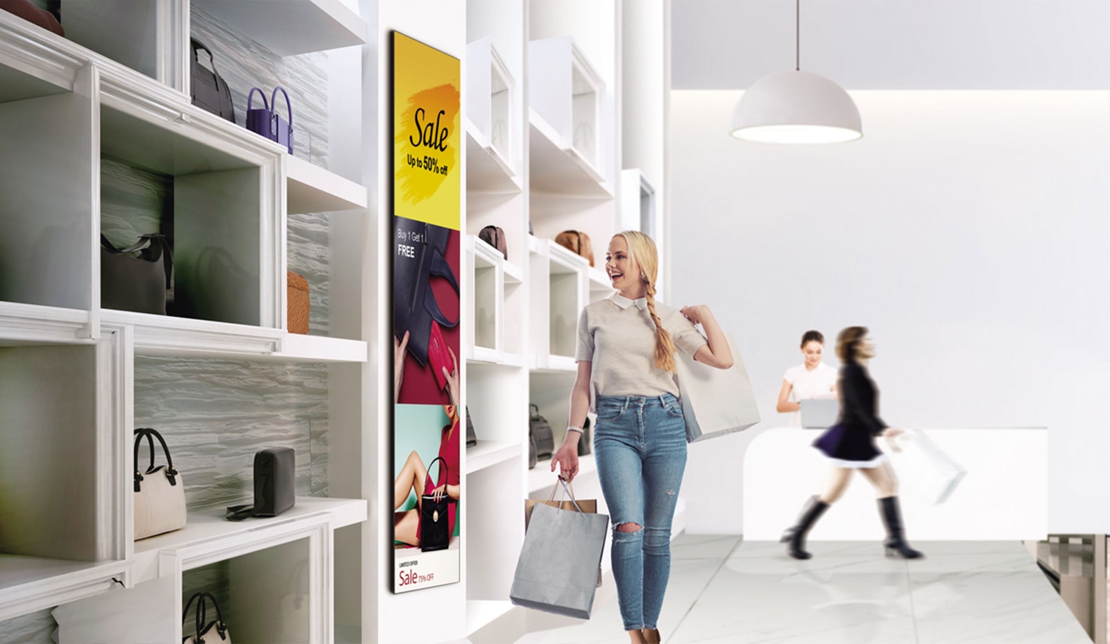 Pantalla ancha con adaptación al espacio de 58:9