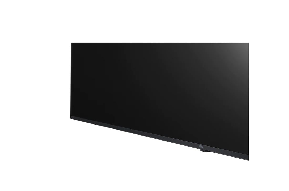 LG UHD Signage webOS, Close-up image of bottom left corner, 86UL3J-B, thumbnail 9