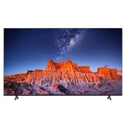 LG UHD ThinQ AI 50'' UQ801 4K Comercial TV, 4K Procesador Inteligente α5 generación 5, Magic Remote (2022), Front view with infill image, 50UQ801C0SB, thumbnail 1