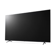 LG UHD ThinQ AI 50'' UQ801 4K Comercial TV, 4K Procesador Inteligente α5 generación 5, Magic Remote (2022), -15 degree side view, 50UQ801C0SB, thumbnail 3