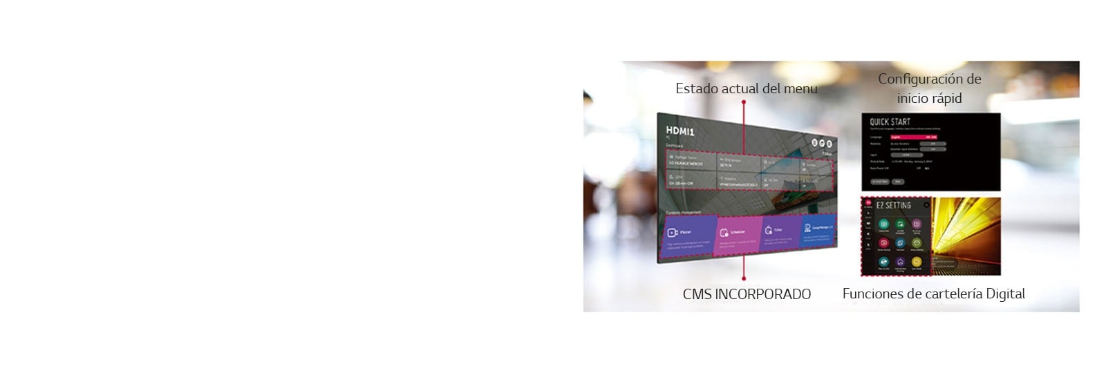  Se pueden realizar varias tareas simultáneamente con la interfaz gráfica de usuario intuitiva.