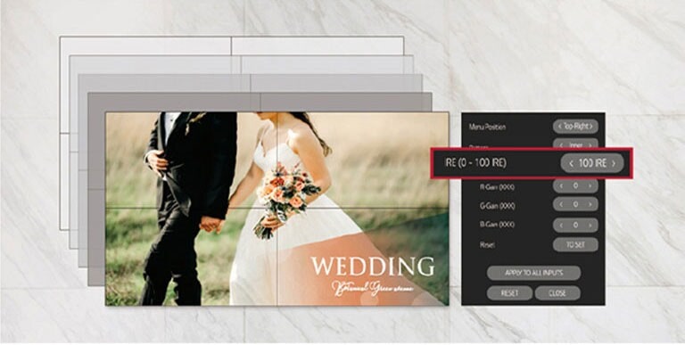 VH7J-H se puede ajustar con mayor precisión el balance de blancos.