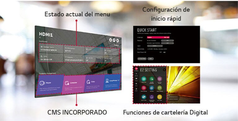  Se pueden realizar varias tareas simultáneamente con la interfaz gráfica de usuario intuitiva.