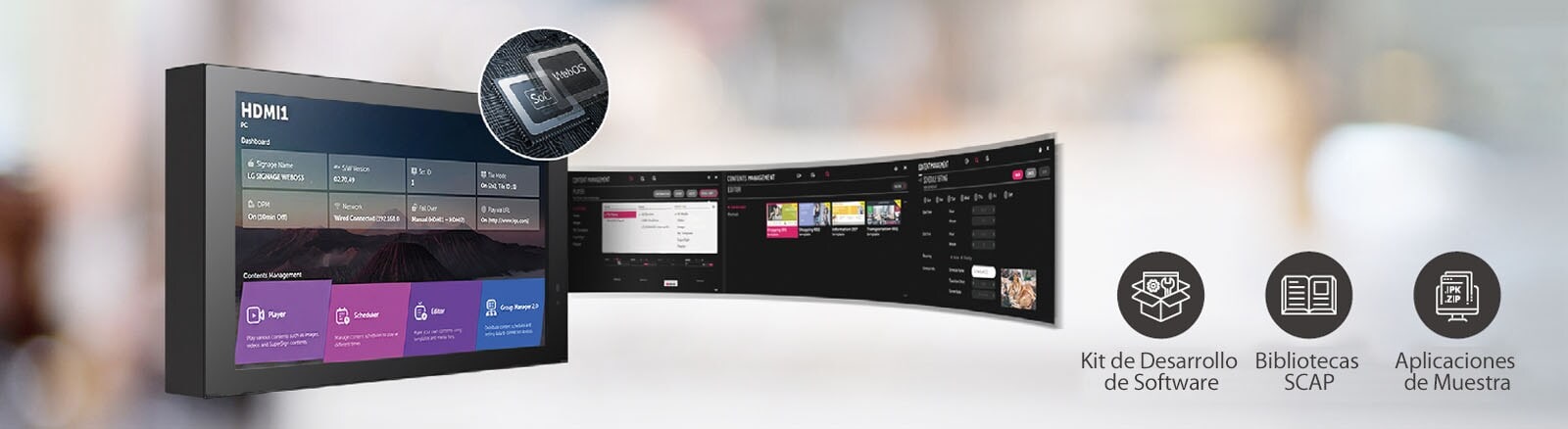 Una serie de tareas que se pueden realizar simultáneamente se organizan fácilmente a través de la plataforma del sistema operativo web.