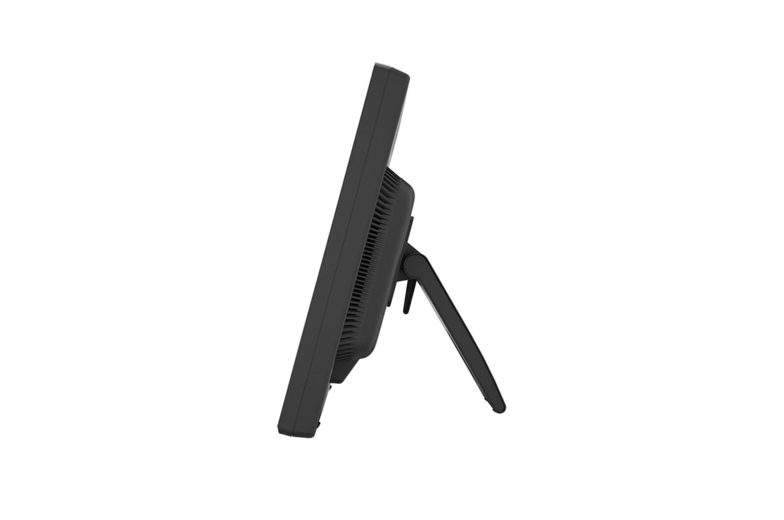 LG Monitor Táctil 17''│Alimentación integrada│Incilinación ajustable, side view, 17BR30T-B, thumbnail 5