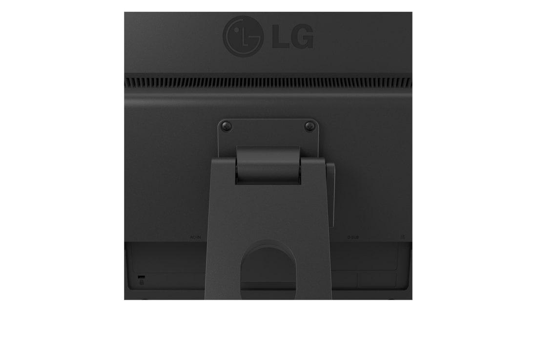 LG Monitor Táctil 17''│Alimentación integrada│Incilinación ajustable, close-up view of stand, 17BR30T-B, thumbnail 10