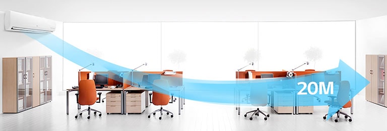 Potente refrigeración y calefacción