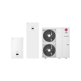 Imágenes de producto del modelo THERMA V Hydrosplit de LG.