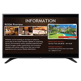 Pantalla LED Full HD de 43”2