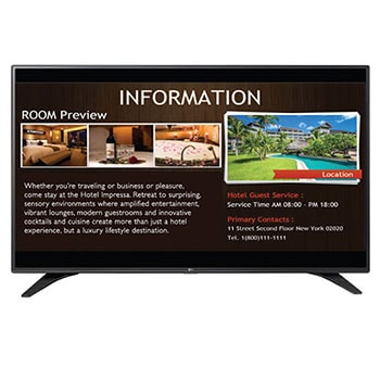 Pantalla LED Full HD de 43”1