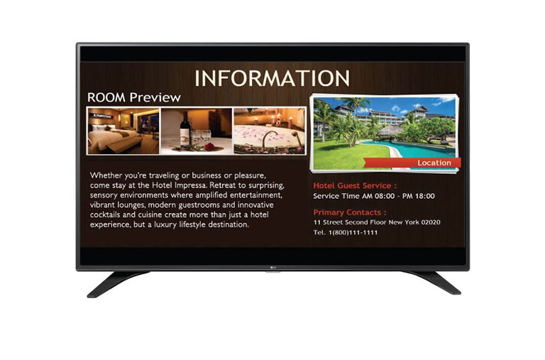 LG Pantalla LED Full HD de 49”, 49LW540S, thumbnail 1