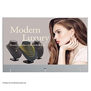 LG Señalización OLED transparente, 55EW5F-A, thumbnail 1