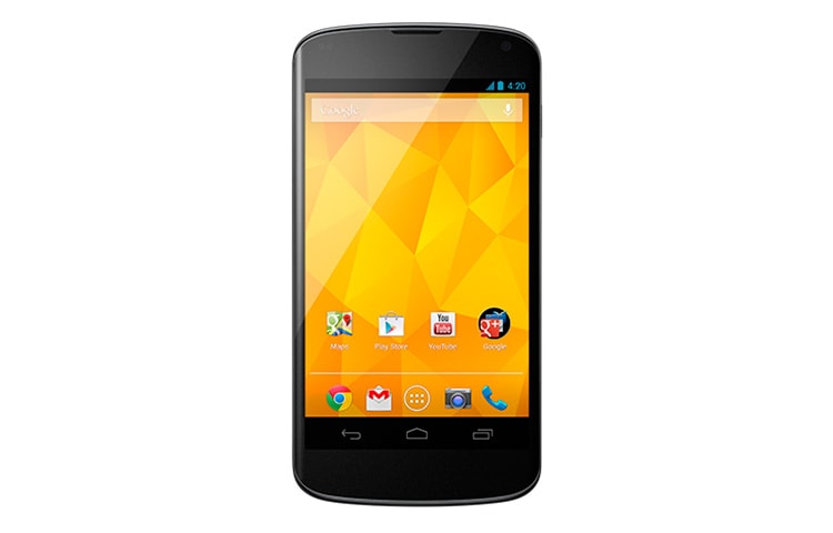 LG Vivi la experiencia Google en la palma de tu mano., LG NEXUS 4 E960