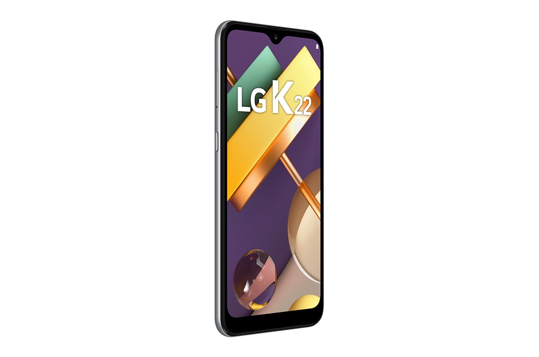 LG K22, - Vista lateral frontal de 15 grados, LMK200HM, thumbnail 7