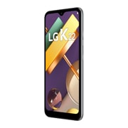 LG K22, +15 grados de vista lateral frontal, LMK200HM, thumbnail 5