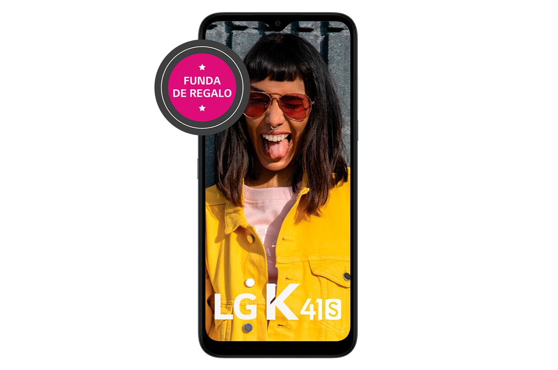 LG K41S, Vista frontal, LG K41S