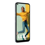 LG K61, Vista -15 grados lateral trasera, LG K61, thumbnail 7