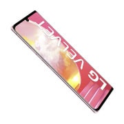 LG Velvet Illusion Sunset, vista frontal a +30 grados, LMG910HM, thumbnail 7