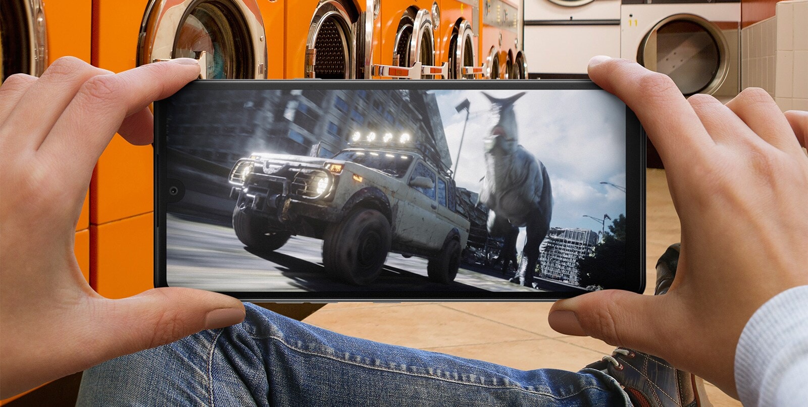 Experiencia inmersiva de borde a borde del dispositivo Entretenimiento #ConTodo