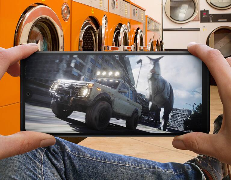 Experiencia inmersiva de borde a borde del dispositivo Entretenimiento #ConTodo