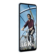 LG K62, Vista lateral frontal de 15 grados, LMK525HM, thumbnail 7