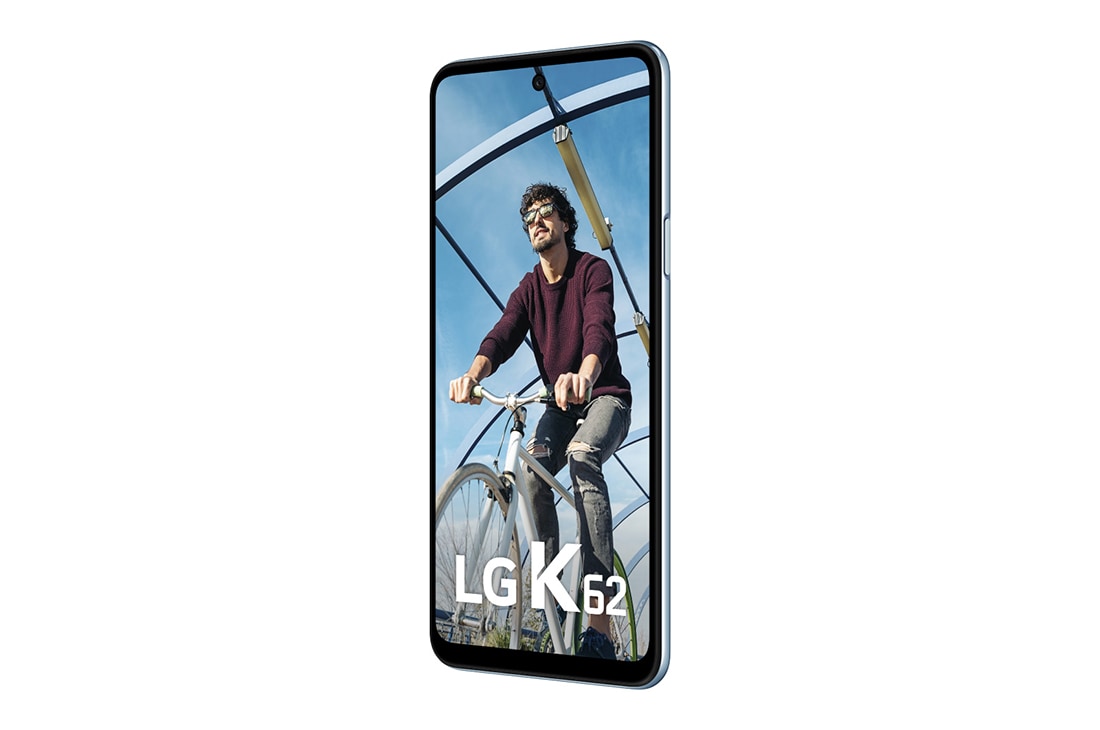 LG K62, +15 grados de vista lateral frontal, LMK525HM, thumbnail 5