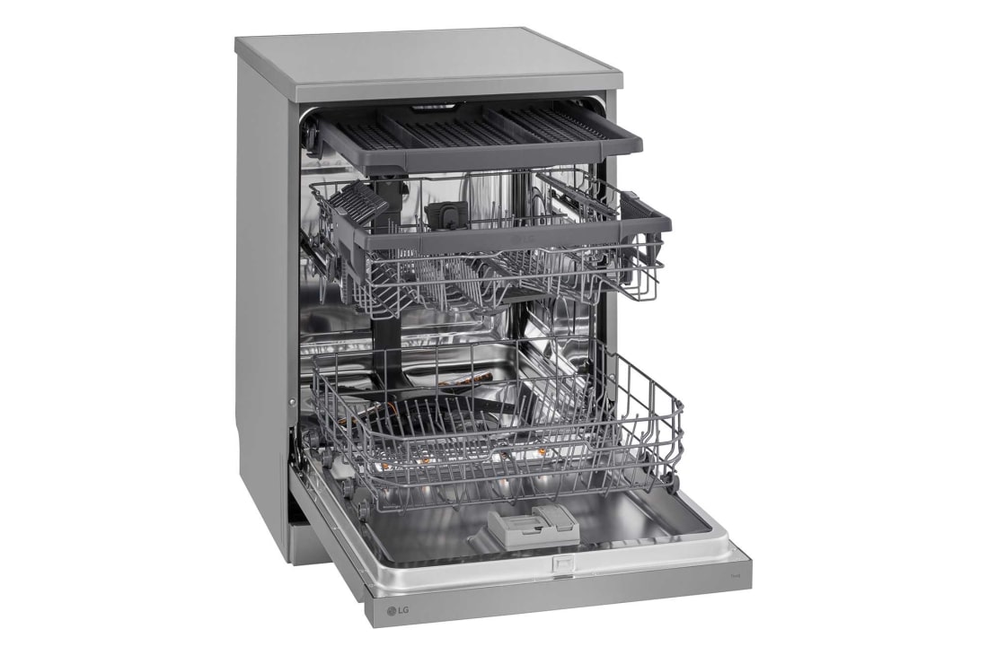 LG Lavavajillas LG │14 Cubiertos con QuadWash™│ TrueSteam™ │ ThinQ™, DF273FVS, thumbnail 4