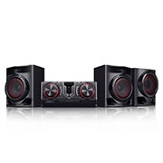 LG Minicomponente LG XBOOM │720 W │ Multi Bluetooth, Bottom perspective view, CJ45, thumbnail 4