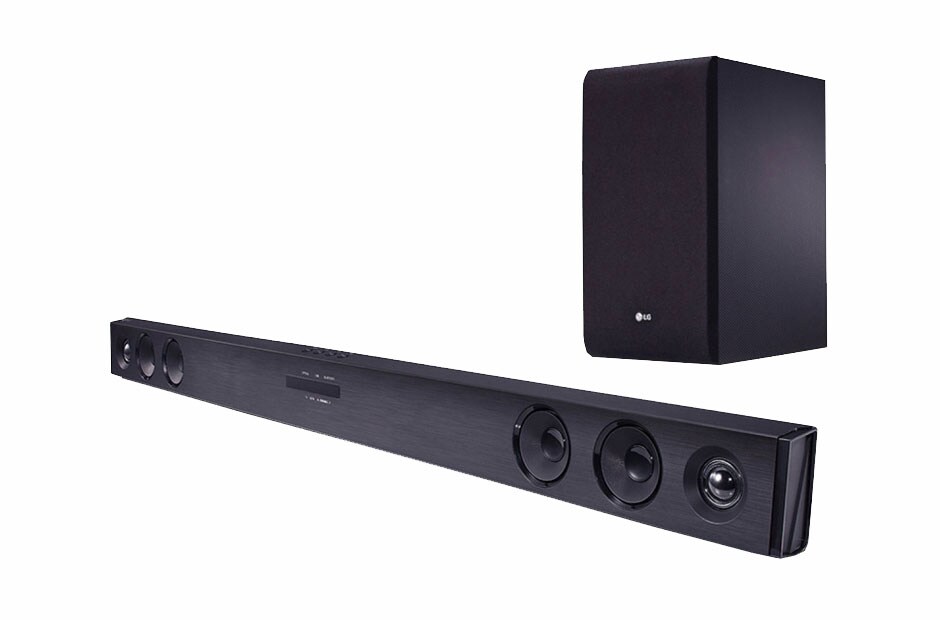 Soundbar LG con Subwoofer inalámbrico, Barra de Sonido