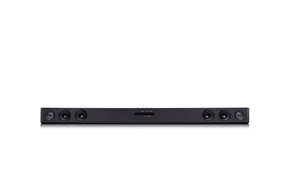 LG Barra de Sonido SK1D │ 100 W │ 2.0 │ Bluetooth Stan by, Vista diagonal con la perspectiva del lado derecho mirando hacia adelante., SK1D, thumbnail 2