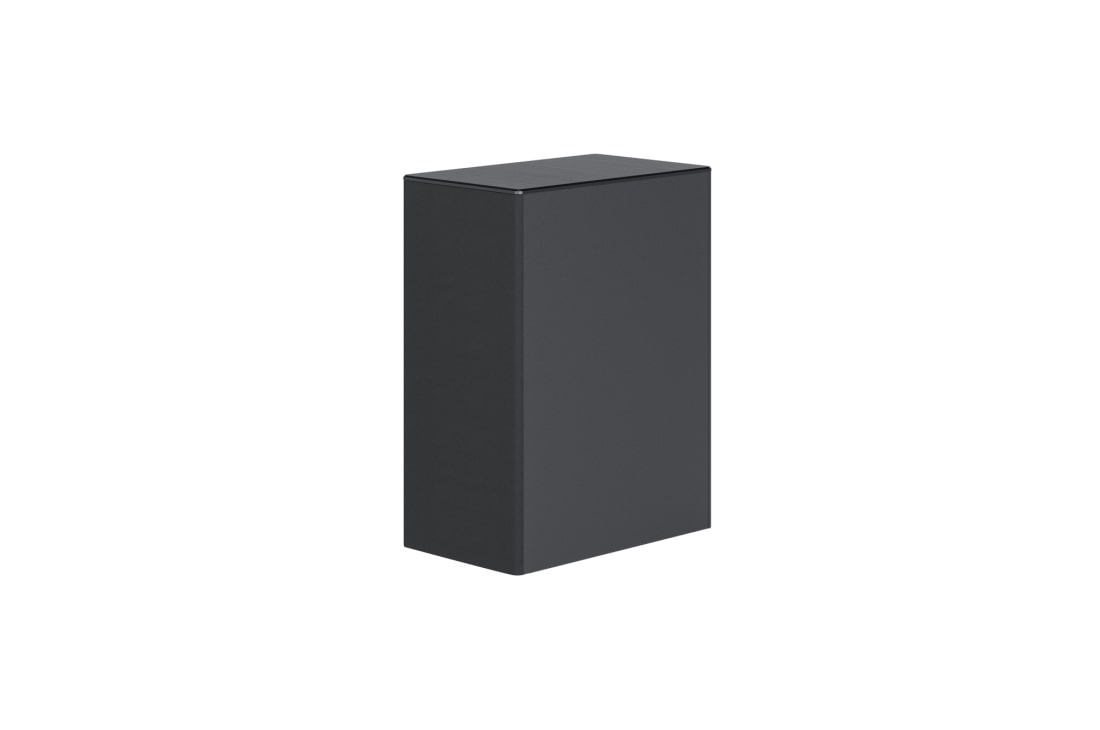 LG Barra de sonido Inteligente LG S75Q 3.1.2 ch, Vista diagonal del subwoofer, S75Q, thumbnail 13