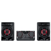 LG Minicomponente LG XBOOM CK43N │300 W │ Multi Bluetooth │ Wireless Party Link, vista frontal, CK43N, thumbnail 1