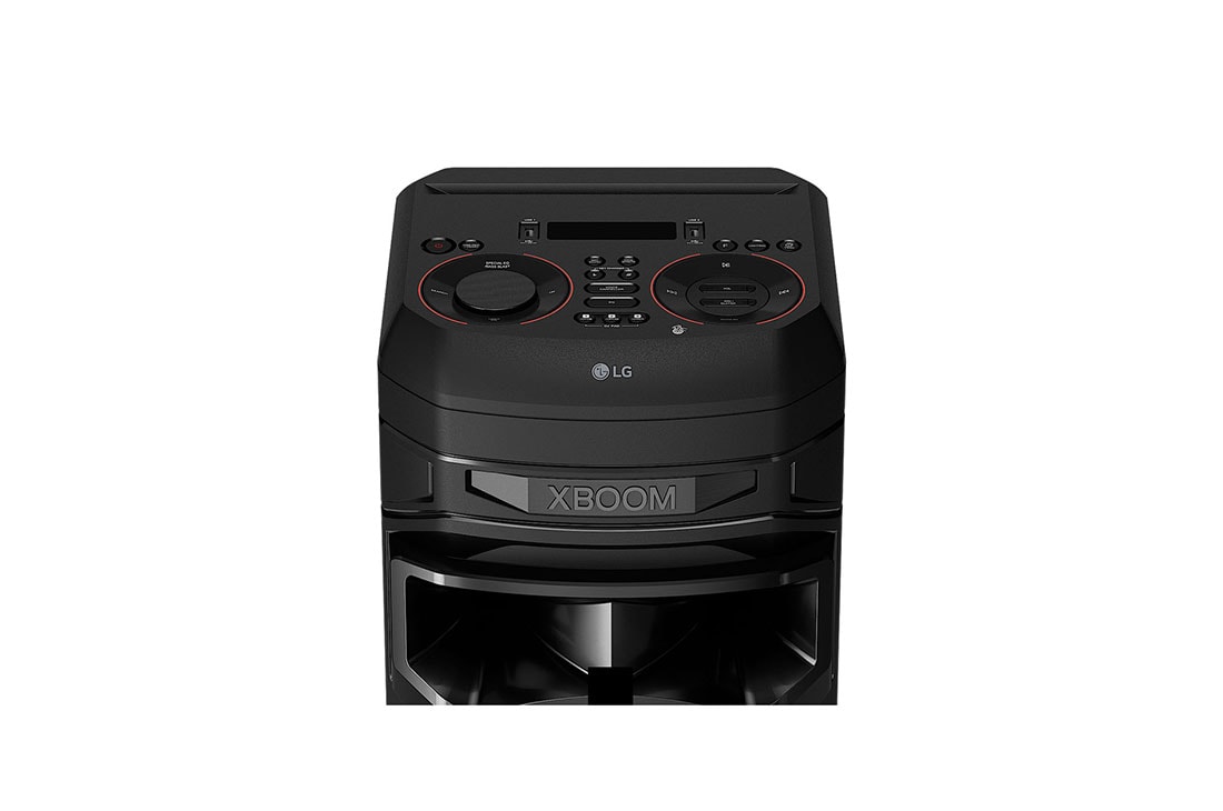 LG Torre de Sonido LG XBOOM RNC9 │Double Super Bass Boost │Multi Bluetooth, primer plano del panel de control, RNC9, thumbnail 6