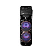 LG Torre de Sonido LG XBOOM RNC9 │Double Super Bass Boost │Multi Bluetooth, Vista superior de 45 grados con iluminación azul, RNC9, thumbnail 2