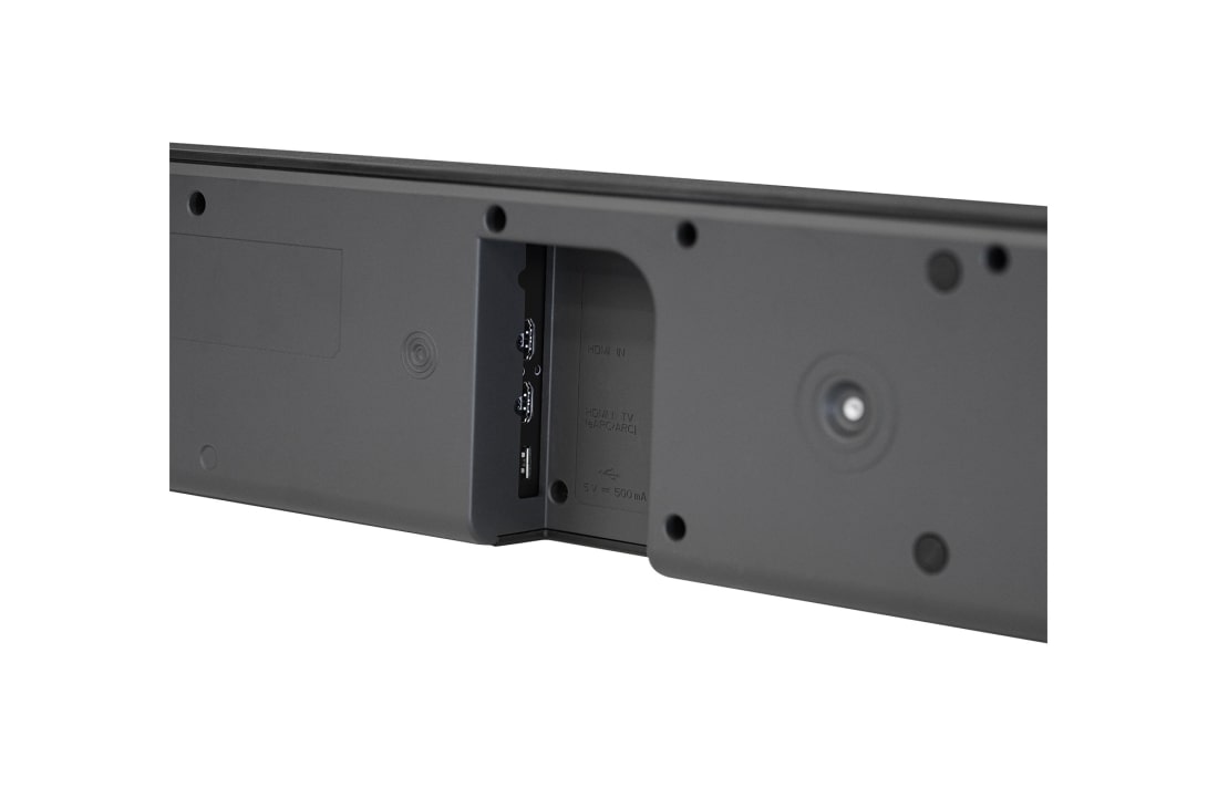 LG Barra de Sonido S80QR │ 600 W │5.1.3 CH │ Dolby Atmos, Primer plano de la vista posterior (primer plano del terminal de conexión), S80QR, thumbnail 13